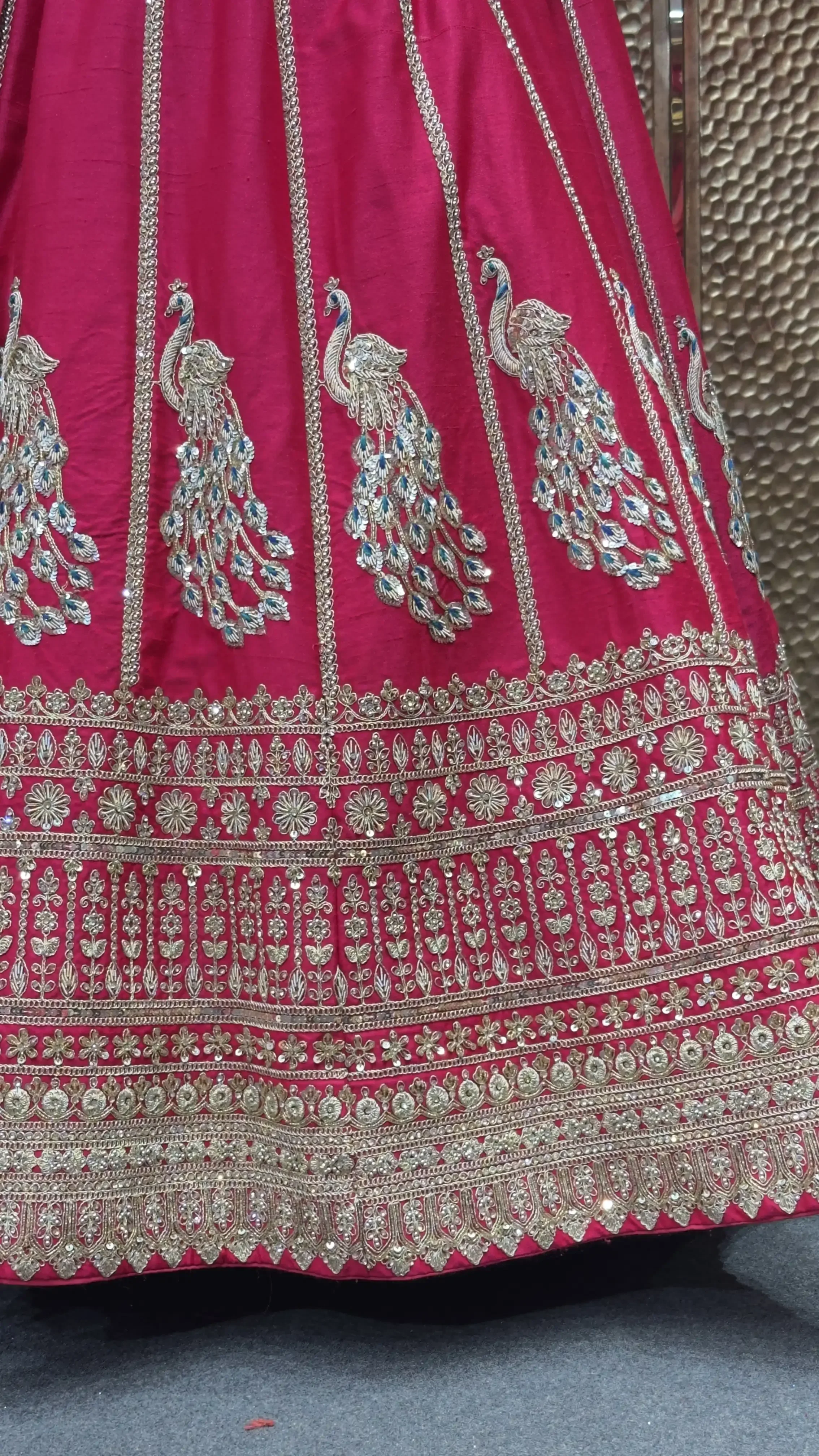 Latest Peacock Design Bridal